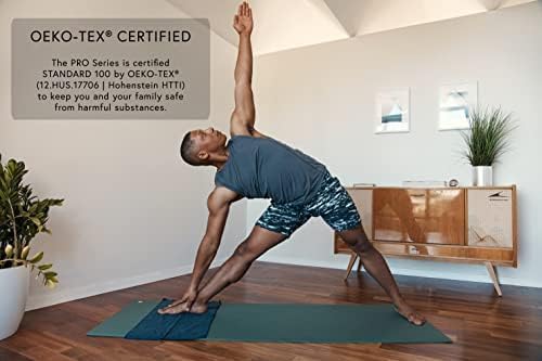 Manduka PRO Yoga Mat - Teacher Recommended, Grippy Textured 6mm ultra-dense, Hot Yoga Workout, Studio at Home Pilates