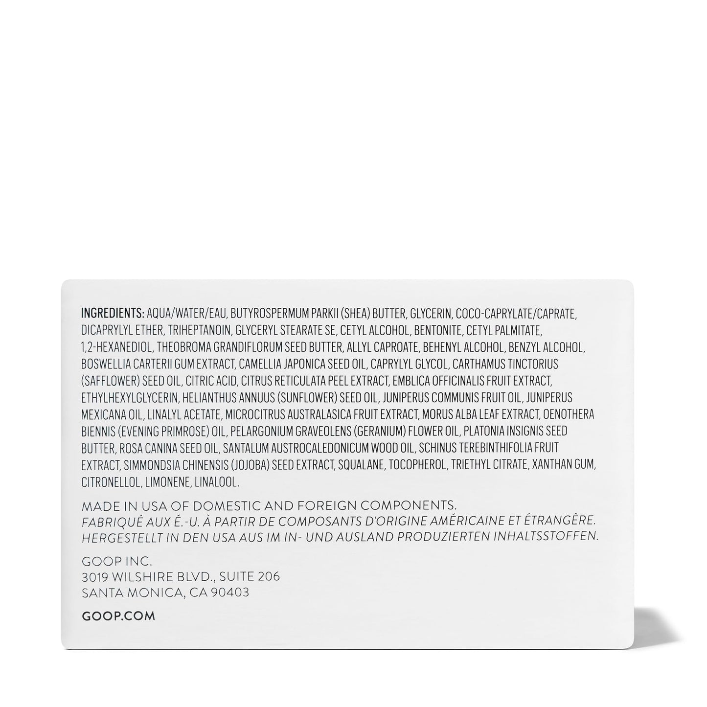 goop Beauty Body Butter | Body Lotion for Dry Skin & Skin Repair | Bacuri, Cupuaçu, & Shea Butter | Firming Body Lotion for Smooth Skin | Paraben, Silicone, and Fragrance Free Body Lotion | 6.1 fl oz