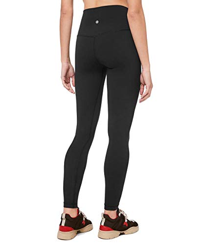 Lululemon Align Stretchy Full Length Yoga Pants - Women’s Workout Leggings, High-Waisted Design, Breathable, Sculpted Fit, 28 Inch Inseam, Black, 2