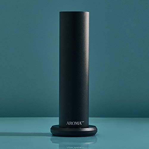Upgraded: AromaTech AroMini BT Scent Diffuser w/Bluetooth – Cold-Air Diffusion Scent Machine for Home, Office, Hotel, Spa – Nebulizing Diffusion System for Essential Oil Blends – Black
