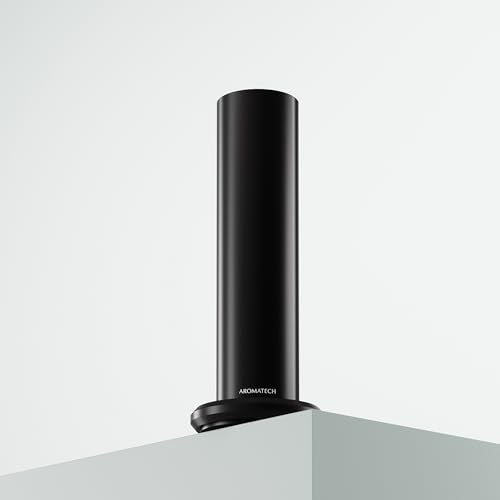 Upgraded: AromaTech AroMini BT Scent Diffuser w/Bluetooth – Cold-Air Diffusion Scent Machine for Home, Office, Hotel, Spa – Nebulizing Diffusion System for Essential Oil Blends – Black