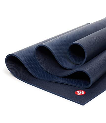 Manduka PRO Yoga Mat - Teacher Recommended, Grippy Textured 6mm ultra-dense, Hot Yoga Workout, Studio at Home Pilates