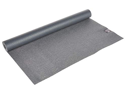 Manduka eKO Superlite Yoga Mat for Travel - Lightweight, Easy to Roll and Fold, Durable, Non Slip Grip, 1.5mm Thick, Charcoal Grey, 71" x 24"