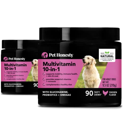 Pet Honesty Dog Dental Health - Vitamins for Teeth & Gums - Dog Vitamins and Supplements for Dog Dental Care