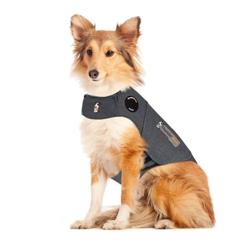 ThunderShirt for Dogs, Small, Heather Gray Classic - Dog Anxiety Relief Calming Vest