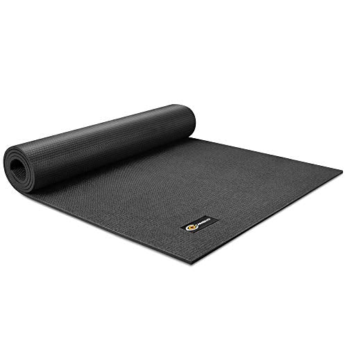 CAMBIVO Yoga Mat for Women and Men, Extra Long and Wide Exercise Mat(84" x 30" x 1/4 inch), Large Non Slip Workout Mat for Yoga, Pilates, Fitness, Barefoot Workouts, Home Gym Studio