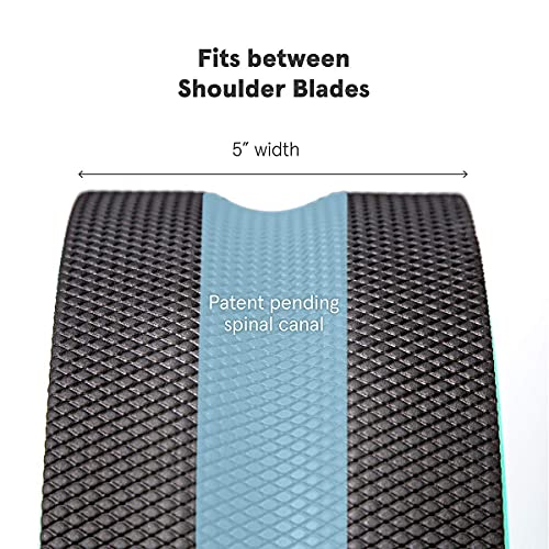 Chirp Wheel Foam Roller - Targeted Back Foam Roller for Back Pain Relief, Deep Tissue Muscle Massage, Trigger Point Round Foam Roller, High Density Foam Roller for Physical Therapy & Exercise, 12 Inch