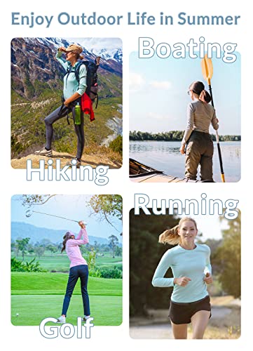 BALEAF Women's Workout Tops Long Sleeve Running Shirts Quick Dry Moisture Wicking Athletic T-Shirts for Exercise Gym Sports Yoga Rouge Red Size L