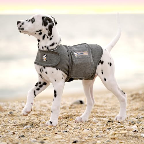 ThunderShirt for Dogs, Small, Heather Gray Classic - Dog Anxiety Relief Calming Vest