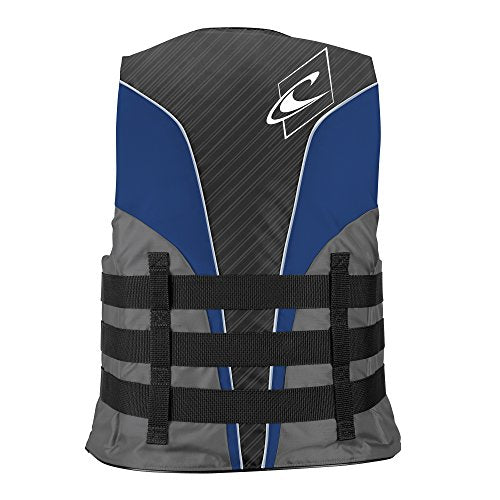 O'Neill Men's Superlite USCG Life Vest,Pacific/Smoke/Black:White,L