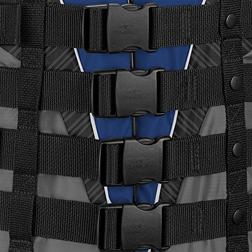 O'Neill Men's Superlite USCG Life Vest,Pacific/Smoke/Black:White,L