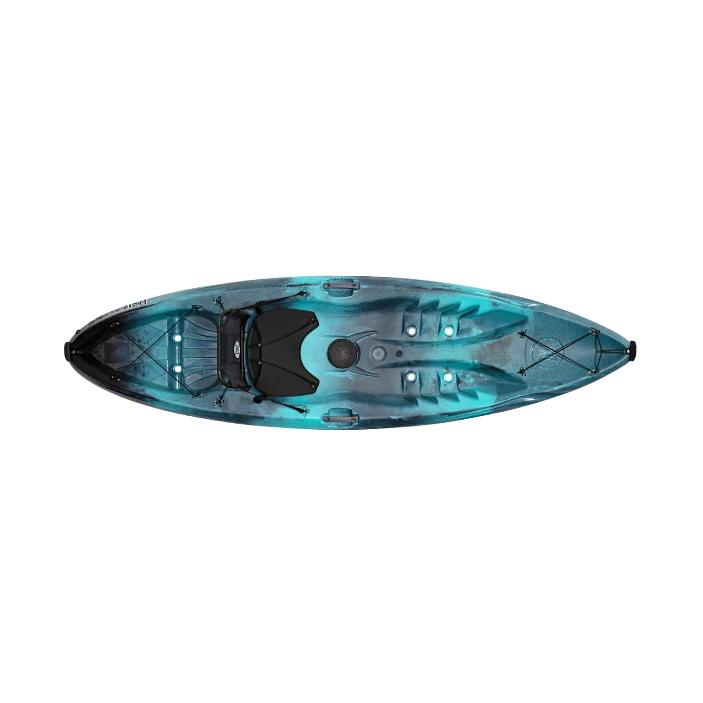 Perception Tribe 9.5 | Sit on Top Kayak | Recreational Kayak | 9' 5" | Funkadelic