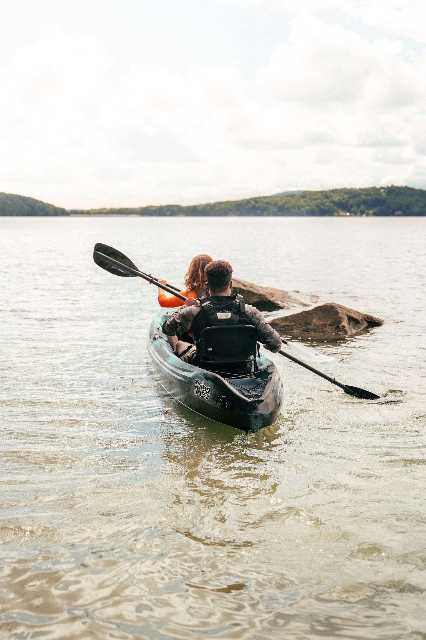 Perception Tribe 9.5 | Sit on Top Kayak | Recreational Kayak | 9' 5" | Funkadelic