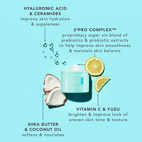 TULA Skin Care Take Care + Nourish - Advanced Hydration Body Moisturizer, Non-Greasy, Contains Vitamin C & Yuku to Improve Skin Tone & Texture, 8.1 oz.