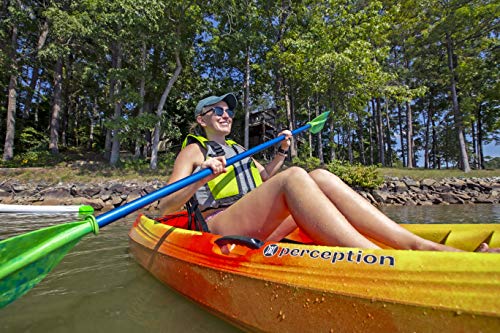 perception Tribe 9.5 | Sit on Top Kayak for All-Around Fun | Large Rear Storage with Tie Downs | 9' 5"