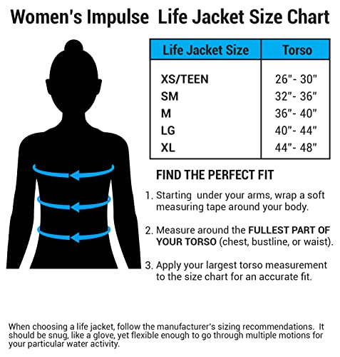 O'Brien Women's Impulse Neo Life Vest, Purple, Medium